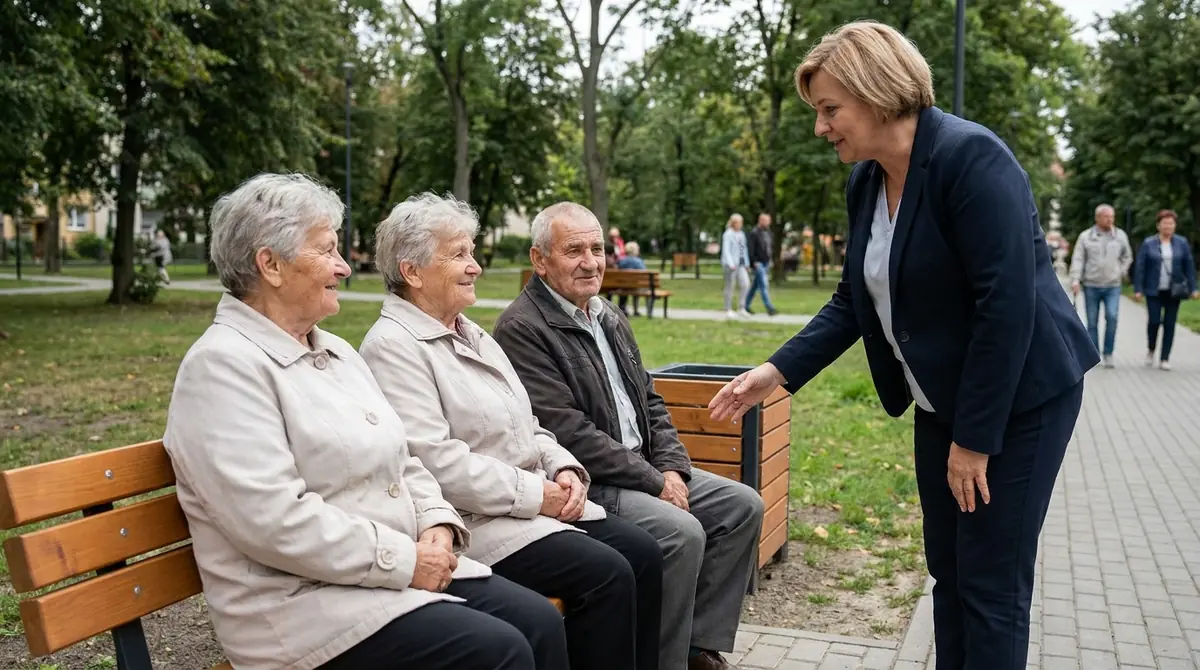 Dofinansowanie na ławki dla seniorów w Redzie