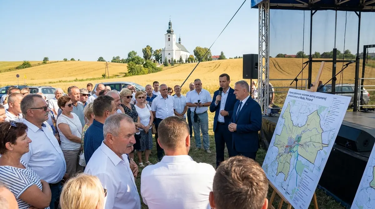Obwieszczenie o planach zagospodarowania przestrzennego w Redzie