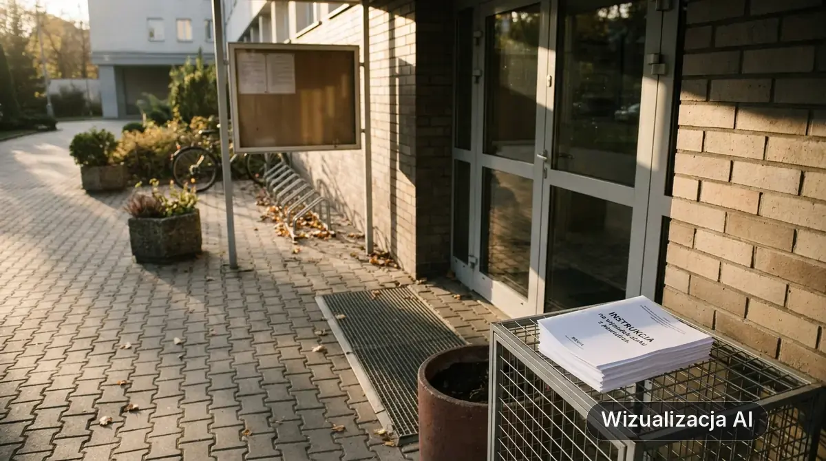 MSWiA wydało instrukcję na wypadek ataku z powietrza (wizualizacja AI)