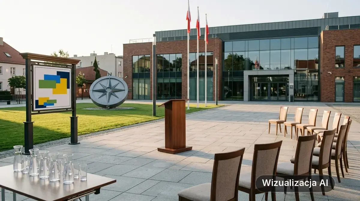 Reda gospodarzem kongresu polityki senioralnej (wizualizacja AI)